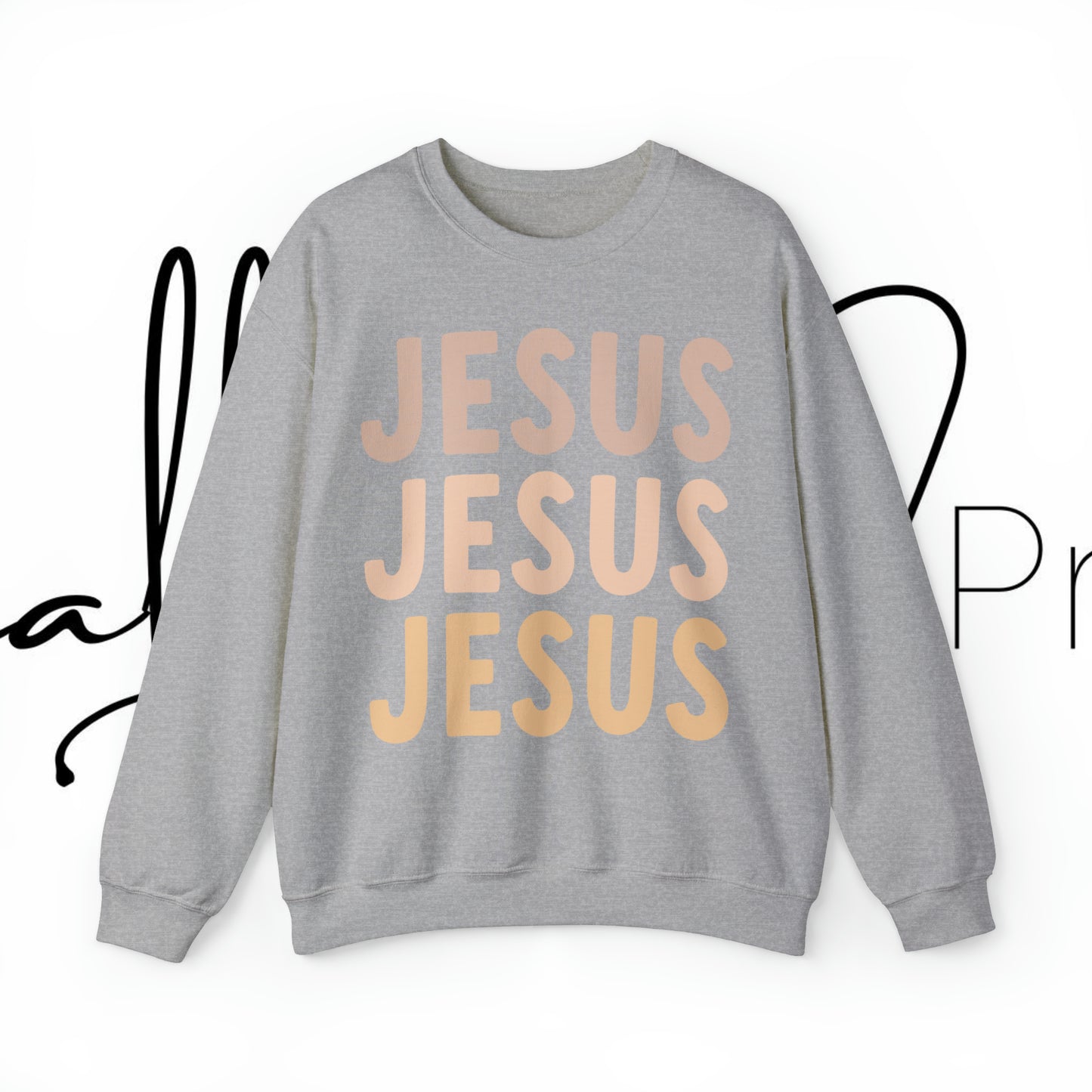 JESUS Unisex Heavy Blend™ Crewneck Sweatshirt