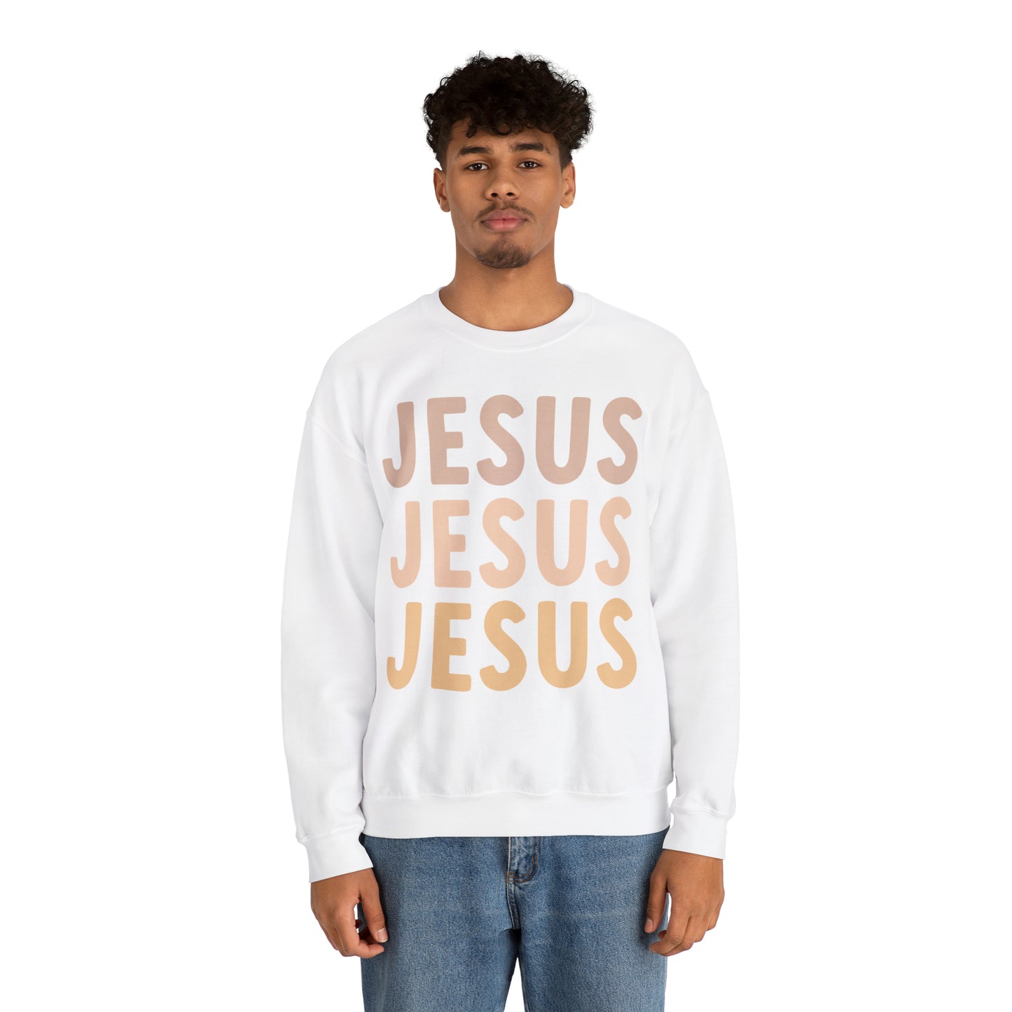 JESUS Unisex Heavy Blend™ Crewneck Sweatshirt