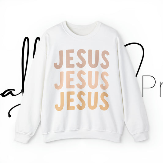 JESUS Unisex Heavy Blend™ Crewneck Sweatshirt