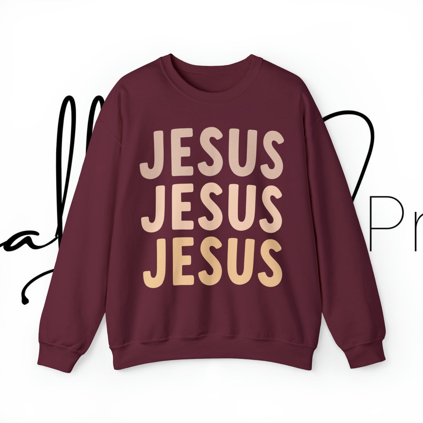 JESUS Unisex Heavy Blend™ Crewneck Sweatshirt