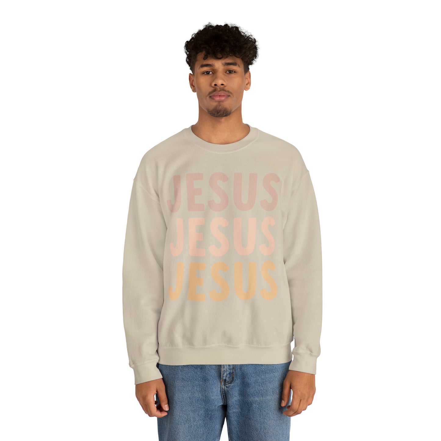 JESUS Unisex Heavy Blend™ Crewneck Sweatshirt