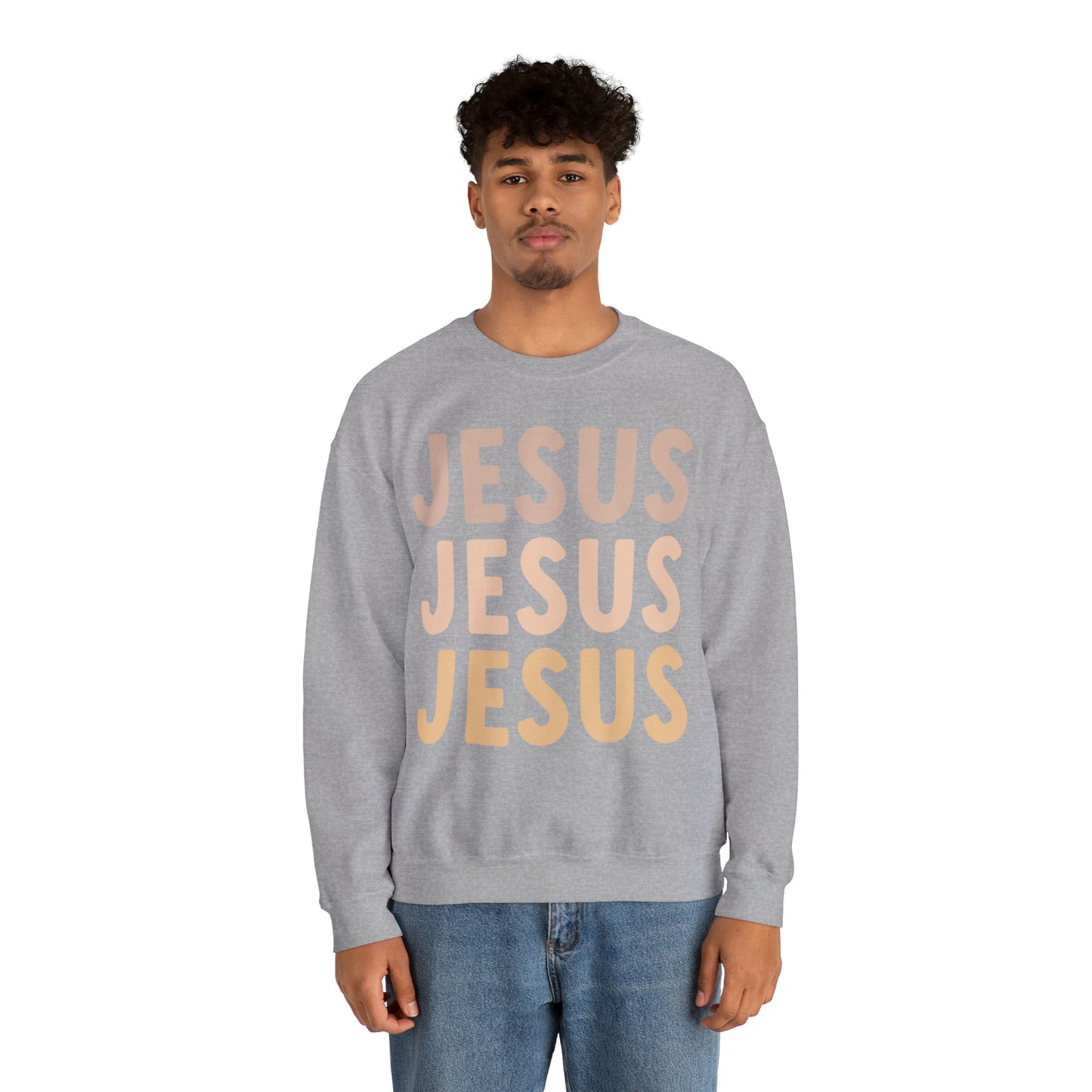 JESUS Unisex Heavy Blend™ Crewneck Sweatshirt