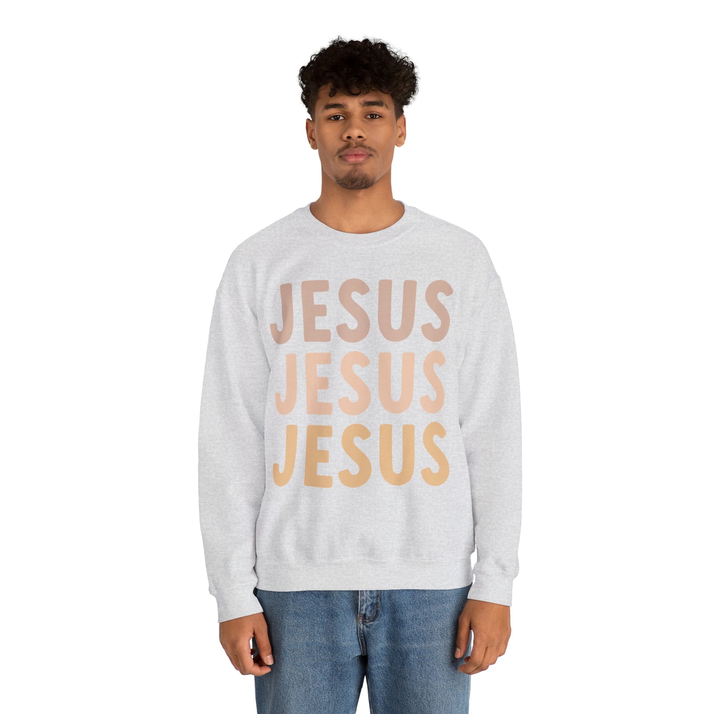 JESUS Unisex Heavy Blend™ Crewneck Sweatshirt